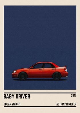 Baby Driver movie car