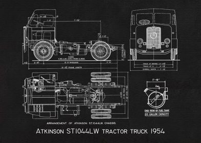 Atkinson ST1044LW tractor 