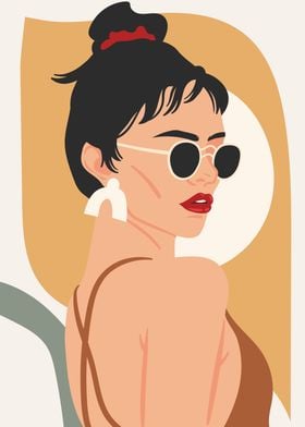 Stylish Lady Portrait