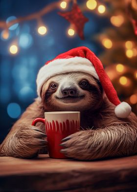 Lazy Sloth hot chocolate