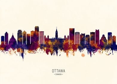 Ottawa Canada Skyline