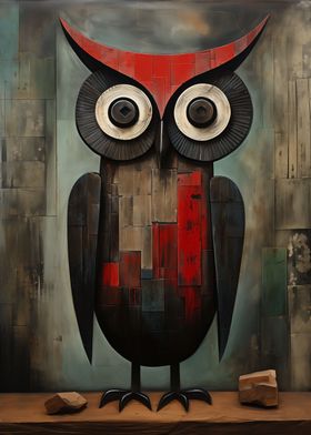 Owl Painting 