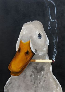 Smoking Duck