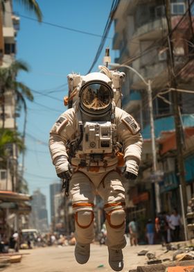 Astronaut in India