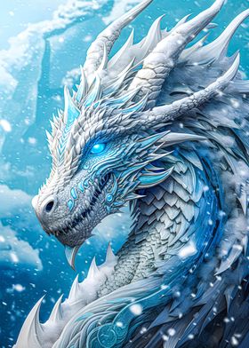 Snow Dragon Majesty