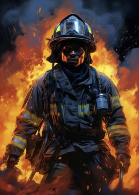 Firefighter Flame