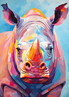 Rhino Portrait