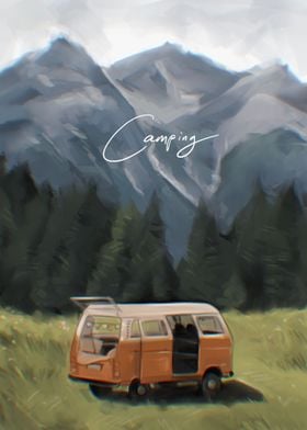 Caravan camping