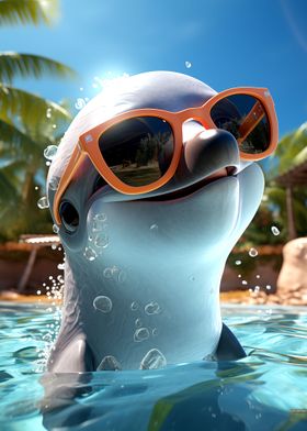 Dolphin Cute Love Delfin