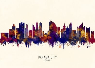 Panama City Panama Skyline