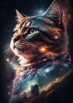 Cosmic Space Cat