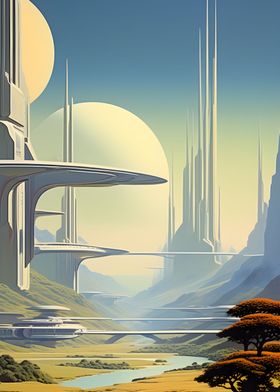 Future Moon City