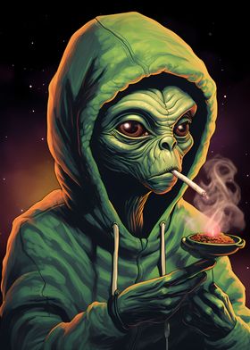 Space is Wild alien smok