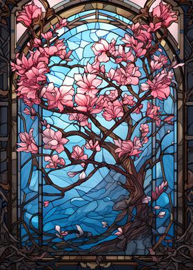 Cherry Blossom Glass