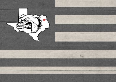 Carthage Bulldogs Flag