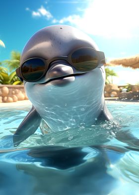 Dolphin Cute Love Delfin