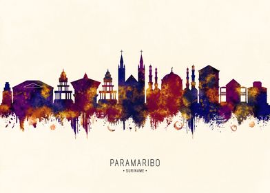 Paramaribo Skyline