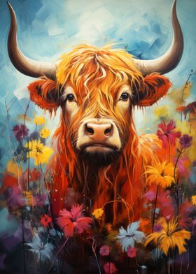 Scottish Highland Cow 