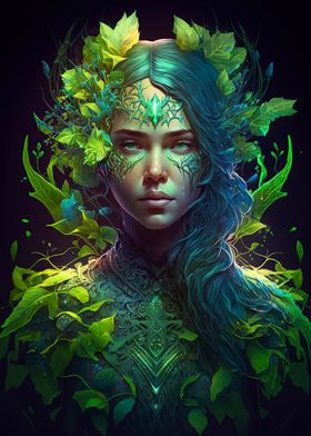 Fantasy Lady of the Forest