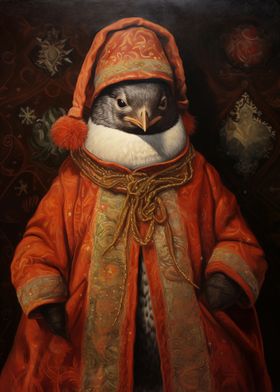 Native Xmas Penguin