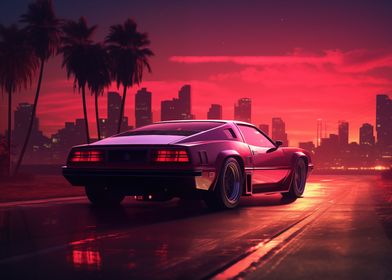 Synthwave Night Drive