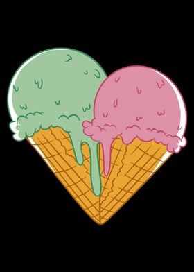 Ice Cream Hearts