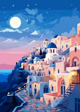 Greece Vector Illustration-preview-3