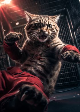 kung fu mma cat