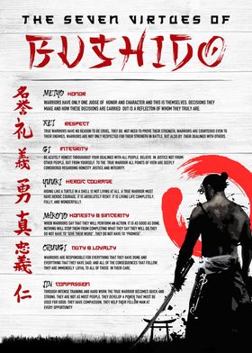 seven virtue of bushido