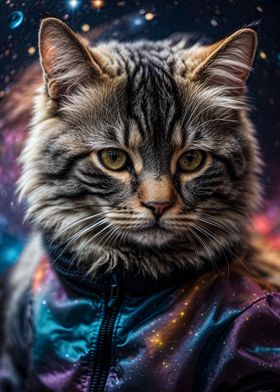 Cosmic Space Cat