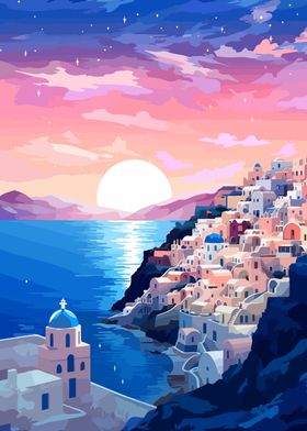 Greece Vector Illustration-preview-2