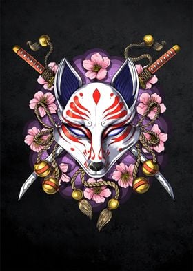 Kitsune Fox Mask japan