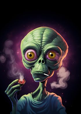 Space is Wild alien smok