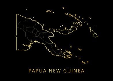 Papua New Guinea Map