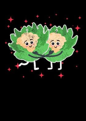 Cute Cauliflower Couple