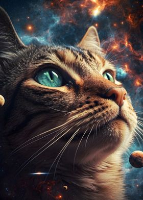 Cosmic Space Cat