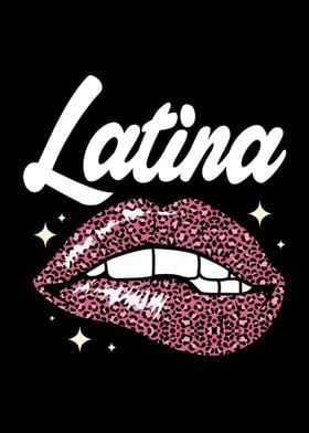 Latina Lip Bite
