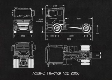 Axor C Tipper 4x2 2006