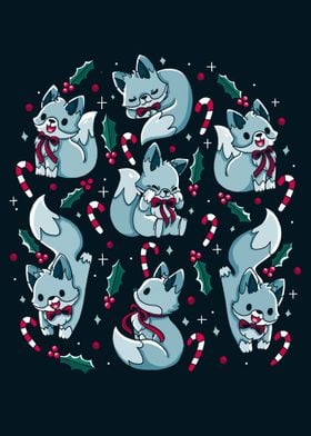 Winter Foxes