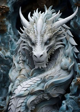 Hemimorphite Dragon