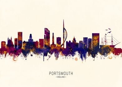 Portsmouth England Skyline