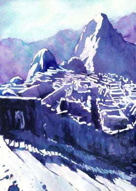 Peruvian ruin Machu Picchu