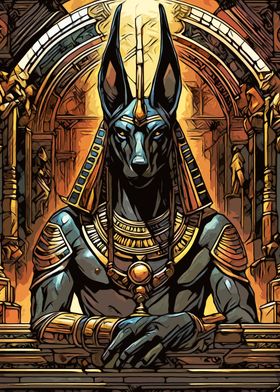 Anubis Ancient Death God 