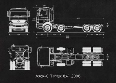 Axor C Tipper 8x4 2006
