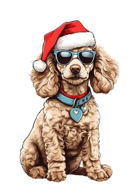 Christmas Poodle