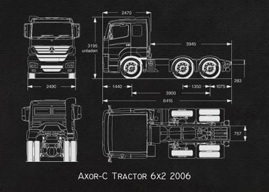 Axor C Tipper 6x2 2006
