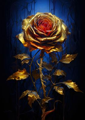 Luxe Golden Mystic Rose