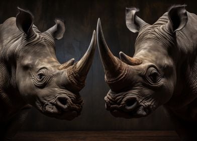 Two Rhinos Wildlife