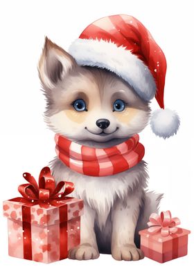 Jolly Xmas Wolf