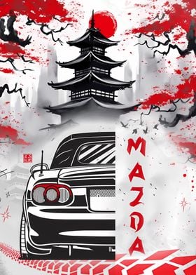 Mazda MX5 Miata Art